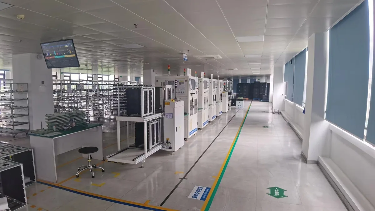 BESTAR assembly line in the Wuxi works