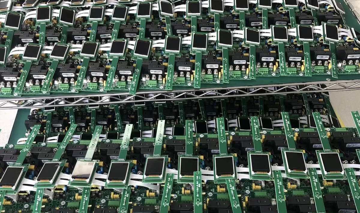 Charger control boards built at BESTAR