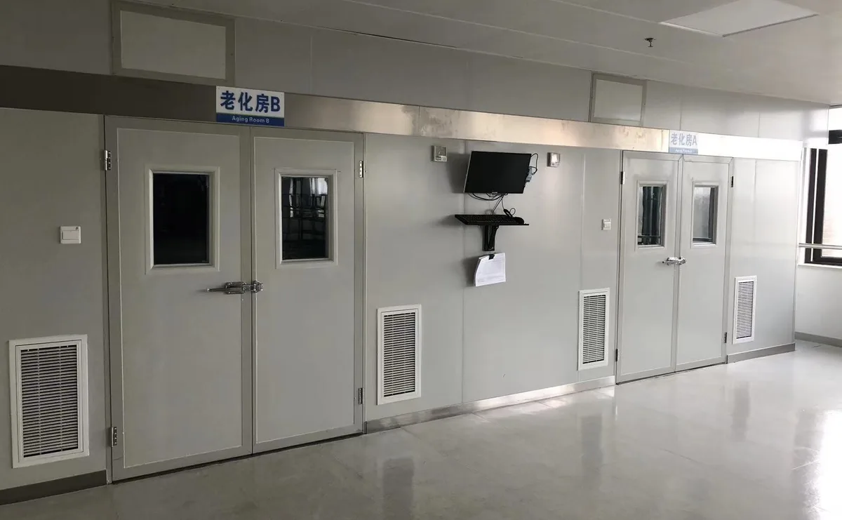 BESTAR burn-in and testing room
